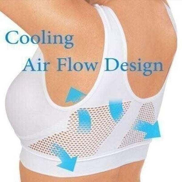 Mesh Breathable Sports Bra