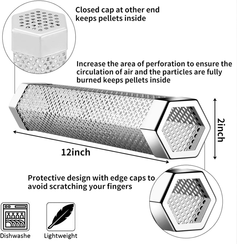 Pellet Smoker Tube for All Grill or Smoker