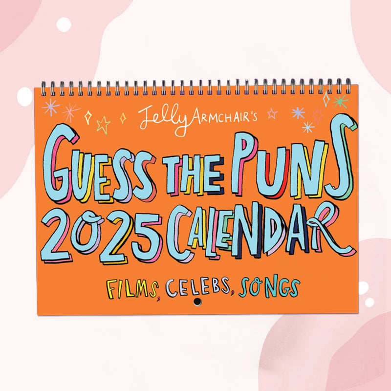 Pun quiz calendar - A4 Guess the Pun 2025