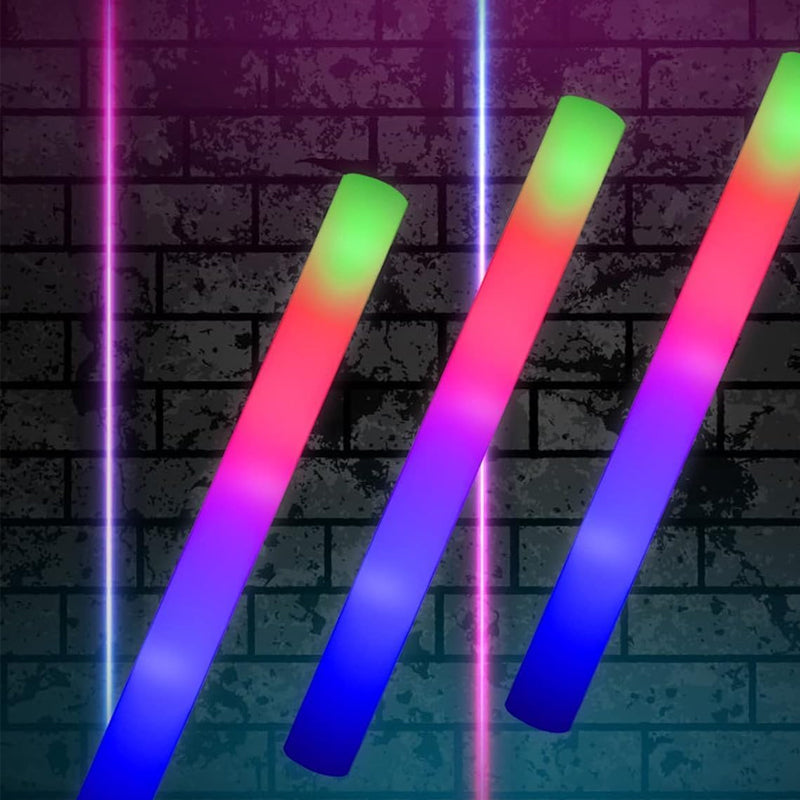 LED Colorful Luminous Sponge Fluorescent Stick
