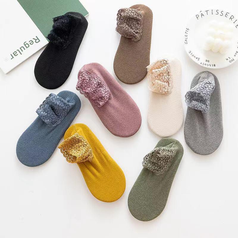 Fashion Lace Warmer Socks