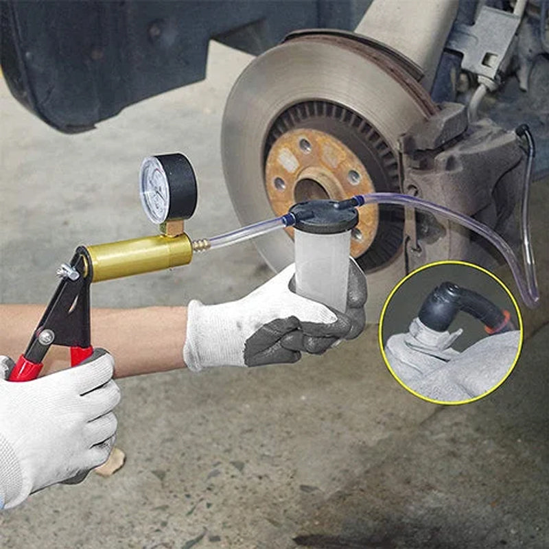 Vacuum pump brake ventilation kit
