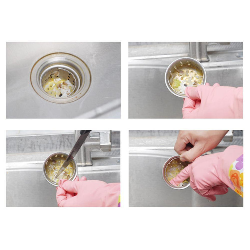 Disposable Mesh Sink Strainer Bags, 100 PCS