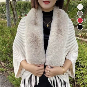 Knitting Thick Loose Shawl