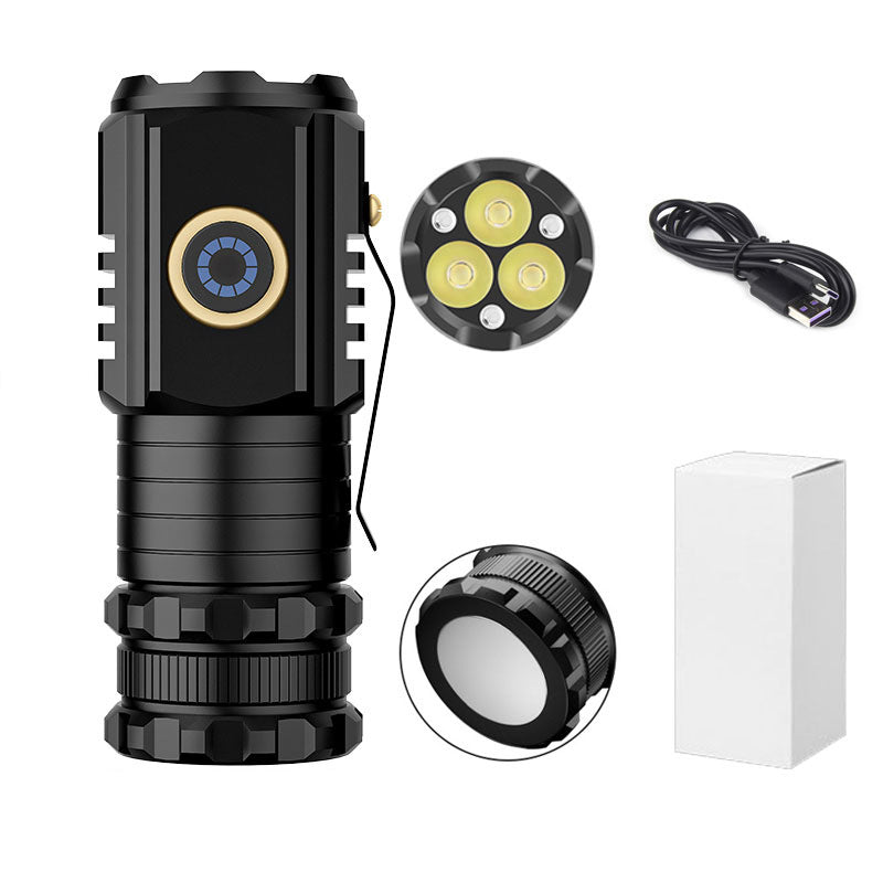 Mini flash super power flashlight